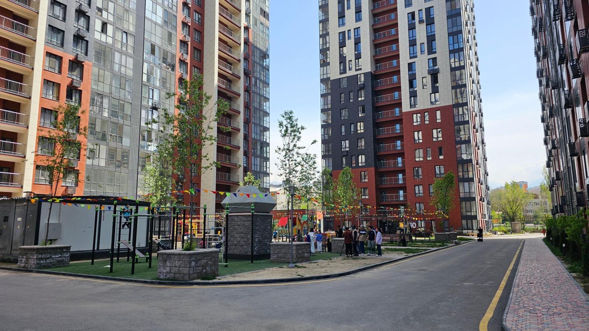 Жк Terracotta Lejlighed Almaty Eksteriør billede